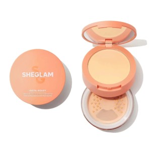 SHEGLAM Insta-Ready Face & Under Eye Setting Powder Duo-NATURAL LINEN