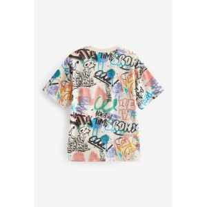 NEXT All-Over Print Short Sleeve T-Shirt (3-16yrs)