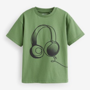 NEXT Relaxed Fit Short Sleeve Graphic T-Shirt (3-16yrs)