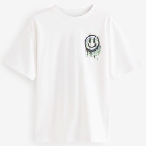 NEXT Relaxed Fit Short Sleeve Graphic T-Shirt (3-16yrs)