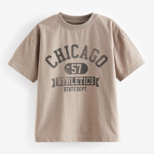 NEXT Relaxed Fit Short Sleeve Graphic T-Shirt (3-16yrs)