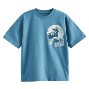 NEXT Relaxed Fit Short Sleeve Graphic T-Shirt (3-16yrs)