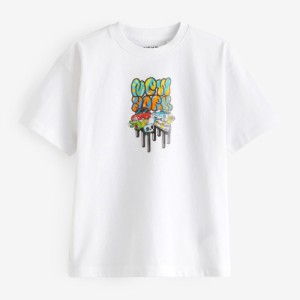 NEXT Relaxed Fit Short Sleeve Graphic T-Shirt (3-16yrs)