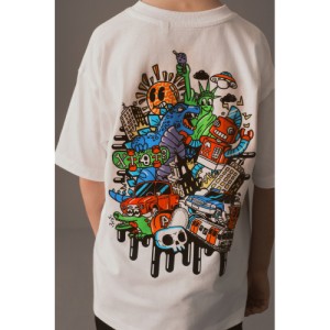 NEXT Relaxed Fit Short Sleeve Graphic T-Shirt (3-16yrs)