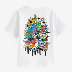 NEXT Relaxed Fit Short Sleeve Graphic T-Shirt (3-16yrs)