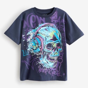 NEXT Relaxed Fit Short Sleeve Graphic T-Shirt (3-16yrs)