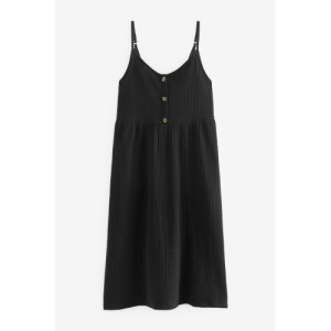 NEXT Button Down Cotton Cami Summer Dress