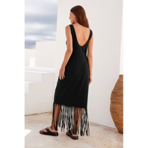 NEXT Fringe Summer Midi Dress