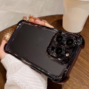 Transparent Anti-shock Phone Case With Four Corners Protection Compatible With Iphone 15, Compatible With Iphone 14 Pro Max, All-covered Soft Case Compatible With Iphone 11/12, 2023 Men/ Women Models