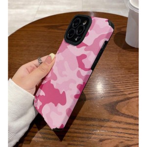 1pc Anti-Fall Phone Case With Tpu Camouflage Camera Cover Suitable For Iphone X, Xr, 11, 12, 13, 14, 12paomax, 13paomax, 14paomax, 15, 15pro, 15plus, 15promax, Samsung series