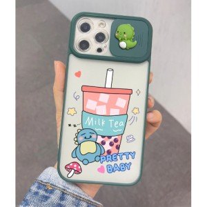 1pc Transparent Anti-fall Painting Phone Case For Iphone, Frosted Drawing Tpu Painted Cellphone Cover