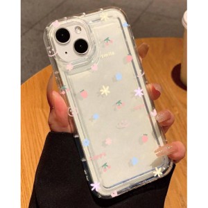 1pc Simple Solid Color Skin-Friendly Protective Design Camera Covered Ivory White Phone Case For Iphone 11, Iphone 13, Iphone 14, Iphone 15 And Other Iphone Models