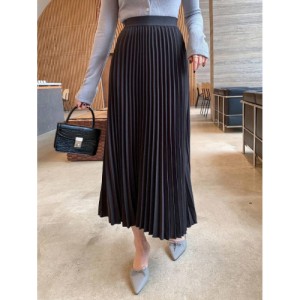 SHEIN DAZY Solid Color Pleated Skirt