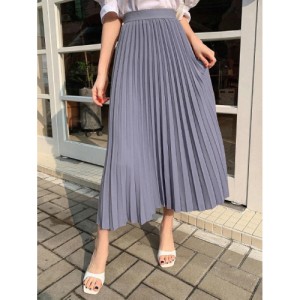 SHEIN DAZY Solid Color Pleated Skirt
