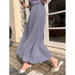 SHEIN DAZY Solid Color Pleated Skirt