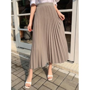 SHEIN DAZY Solid Color Pleated Skirt