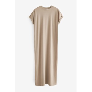 NEXT Petite Cap Sleeve Crew Neck Maxi T-Shirt Dress