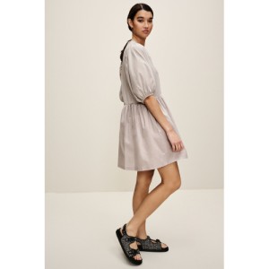 NEXT Puff Sleeve Mini Dress Regular