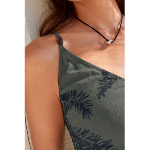 NEXT Black Racer Back V-Neck Midi Slip Summer Dress