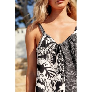 NEXT Mini Tie Front Summer V-Neckline Dress