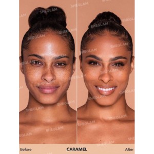 SHEGLAM Complexion Pro Long Lasting Breathable Matte Foundation-Porcelain Matte Sweat-proof Liquid Foundation Oil Control Full Coverage Pore-less Concealer Waterproof Flawless Non-Fading Weightless