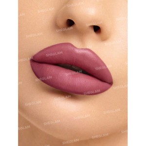 SHEGLAM Matte Allure Lipstick - Chic 20 Colors Long Lasting  Lipstick High Pigment Velvety Soft Lipstick