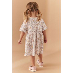 NEXT Short Sleeve Cotton Jersey Dress (3mths-7yrs)