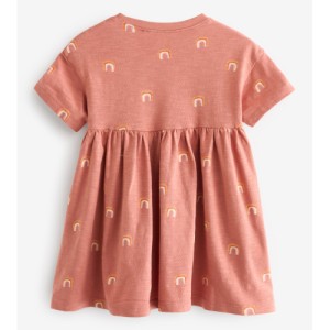 NEXT Short Sleeve Cotton Jersey Dress (3mths-7yrs)