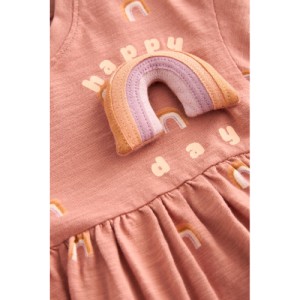 NEXT Short Sleeve Cotton Jersey Dress (3mths-7yrs)