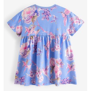 NEXT Short Sleeve Cotton Jersey Dress (3mths-7yrs)