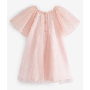 NEXT Pale Pink Sparkle Tulle Party Dress (3mths-10yrs)