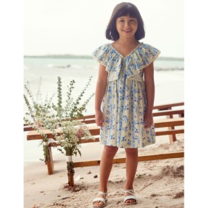 NEXT Printed Ruffle Dress (3-16yrs)