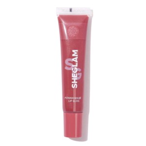 SHEGLAM Power Bouquet Lip Gloss-See It Through Shiny Tinted Moisturizing Lip Gloss Plumping Non-Sticky Lip Oil Repairing Camelia Extract Lip Care