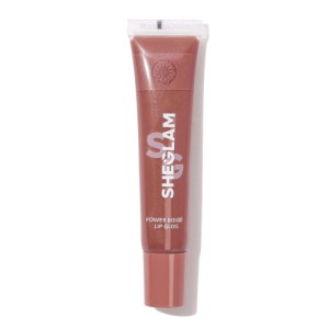 SHEGLAM Power Bouquet Lip Gloss-See It Through Shiny Tinted Moisturizing Lip Gloss Plumping Non-Sticky Lip Oil Repairing Camelia Extract Lip Care