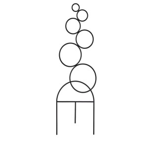 پشتیبان رشد گیاه ایکیا KASKADPIL سایز 16 در 50 سانتی