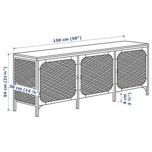 میز تلویزیون ایکیا LACK سایز 120x35x36 سانتی