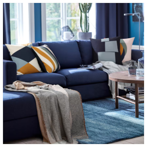 شال مبل و تخت ایکیا VIPPSLIDE سایز 130 در 170