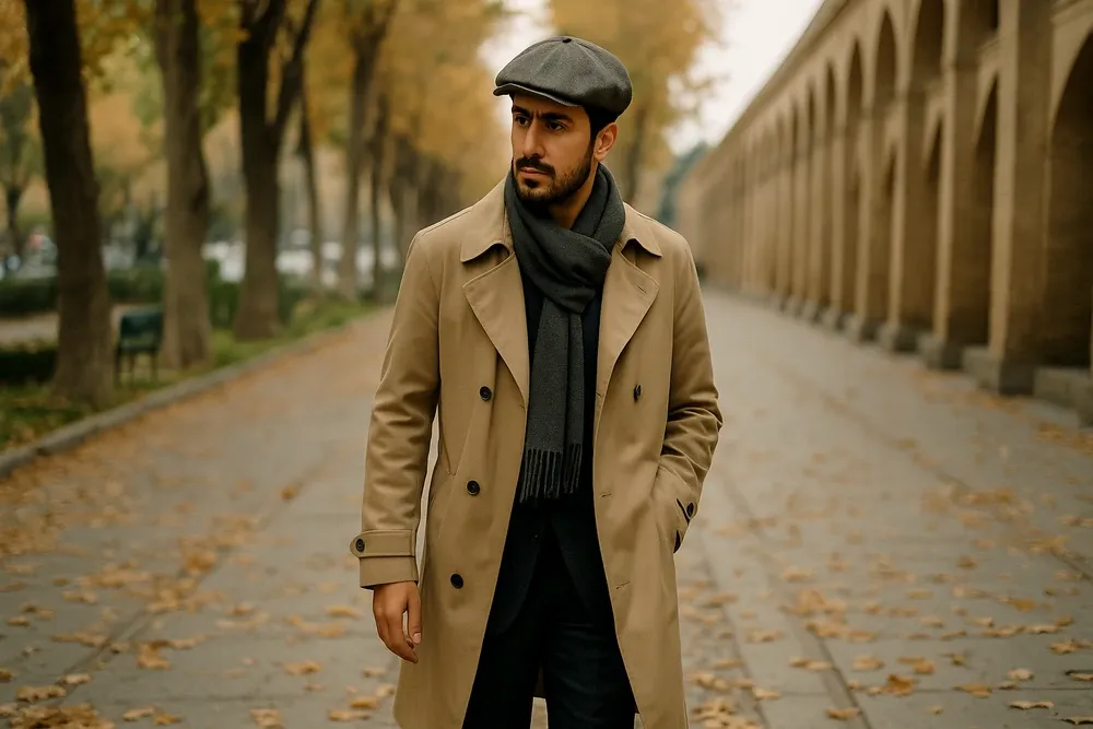 استایل پاییزی با کلاه پیکی بلایندرز