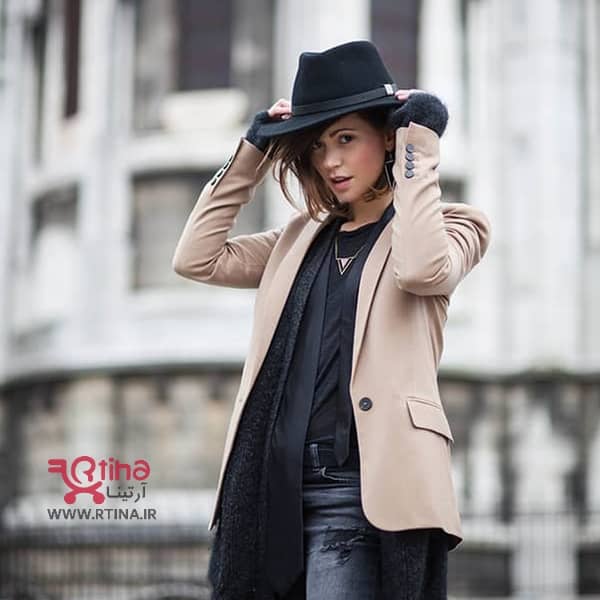 تیپ با کلاه خاخامی /زمستانی