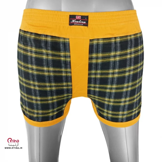 شورت مردانه پاچه‌ دار طرح ایرانی (راحتی و نخی )