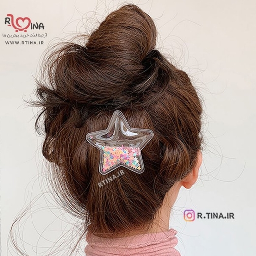 گیره مو آکواریومی جدید دخترانه و زنانه A4