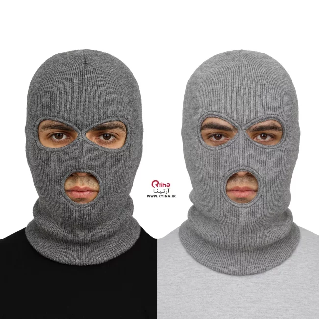 کلاه سه سوراخ بافتنی ساده مدل کلاسیک