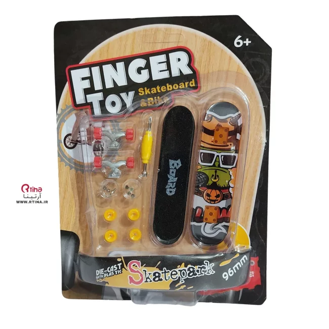 اسکیت فینگر اسباب بازی مدل Skatepark (بازی اسکیت با انگشت)