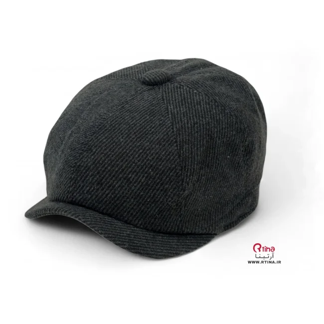 کلاه پیکی بلایندرز  هشت‌ تکه زغالی/  اورجینال