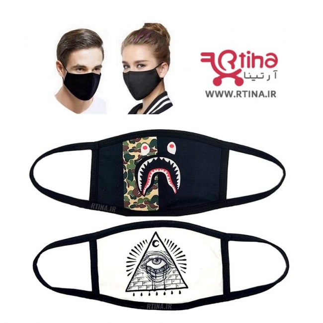 ماسک صورت طرح چریکی مدل tk11