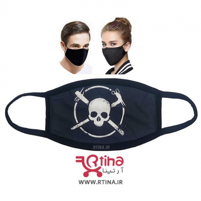 ماسک نخی مدل اسکلتی