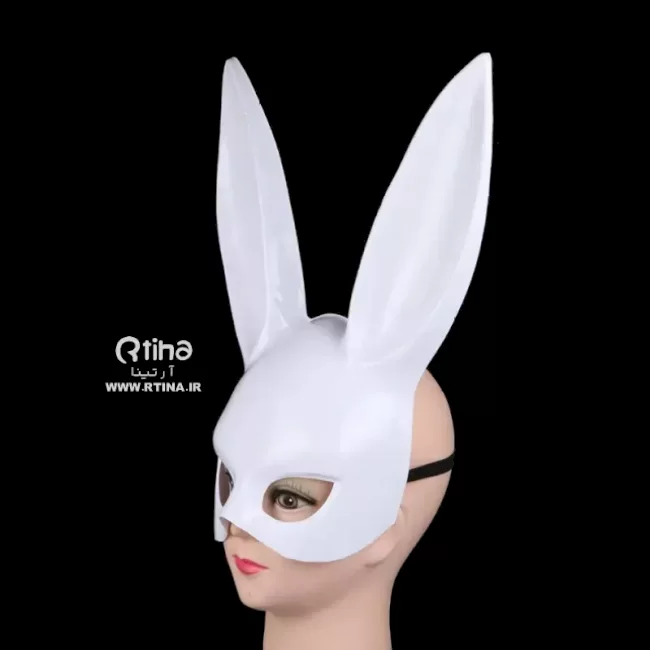 ماسک صورت خرگوش فانتزی PVC اورجینال (فری سایز)