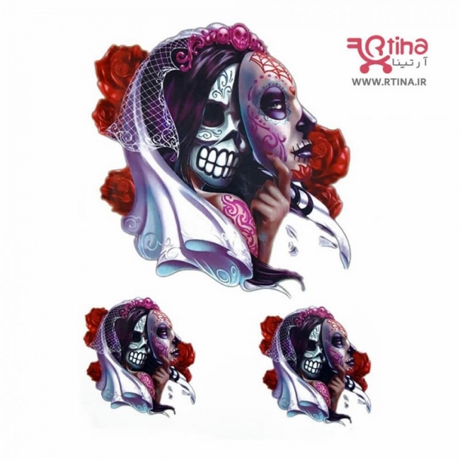 تتو موقت ضدآب طرح سانتا مورته