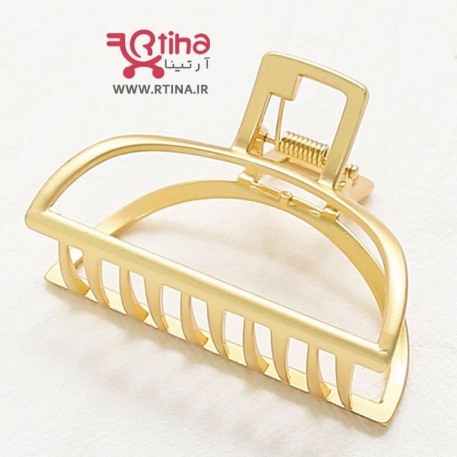 کلیپس مو فلزی مینیمال مدل a101