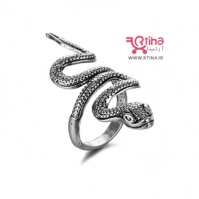 انگشتر مار دخترانه/پسرانه ورشو (مارپیچ دور انگشت)